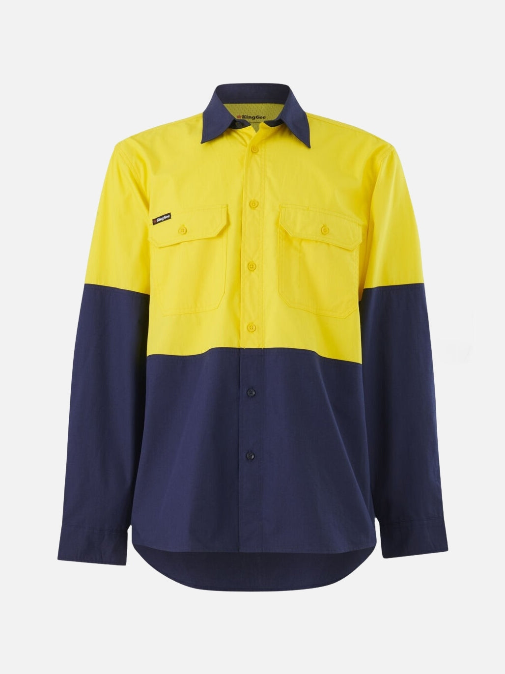KingGee Workcool Vented Spliced Shirt Long Sleeve K54912