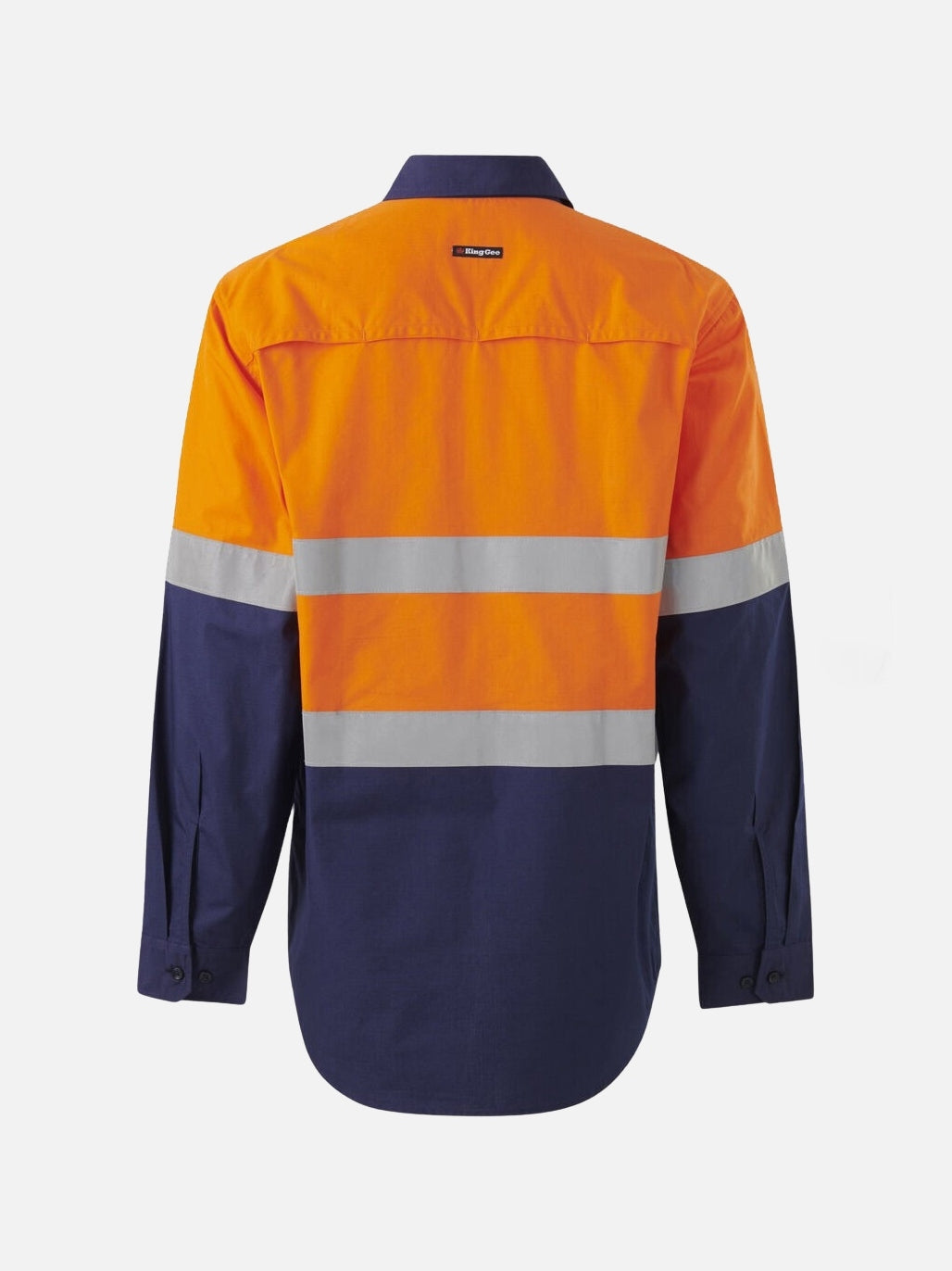 KingGee Workcool Vented Closed Front Spliced Shirt Taped Long Sleeve K54914
