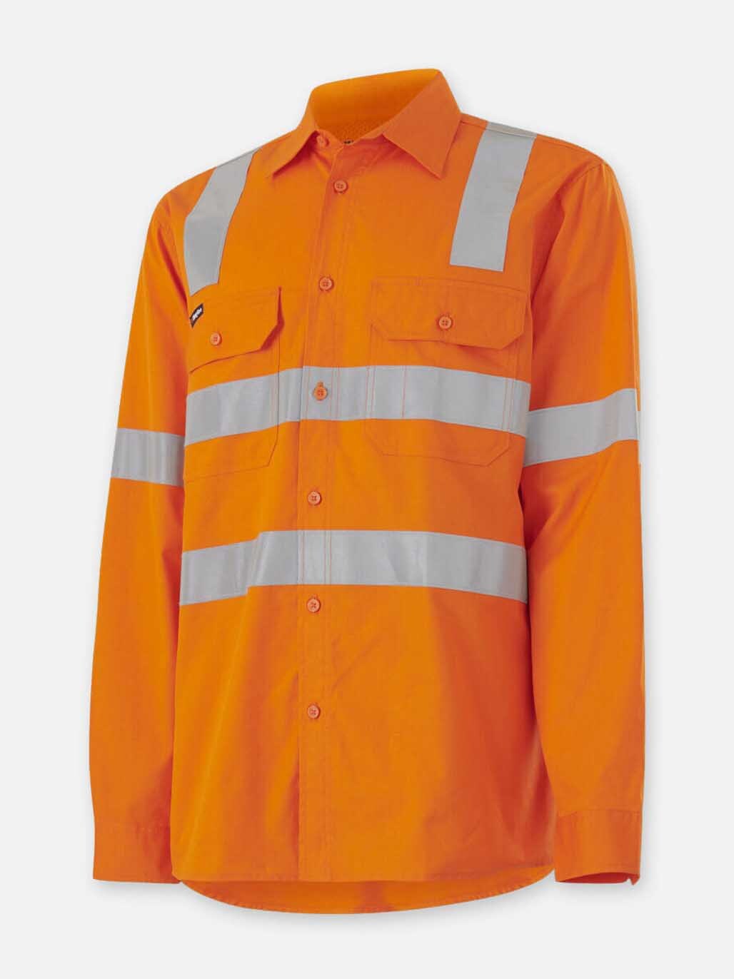 KingGee Workcool Vented X Back Shirt Long Sleeve K54917