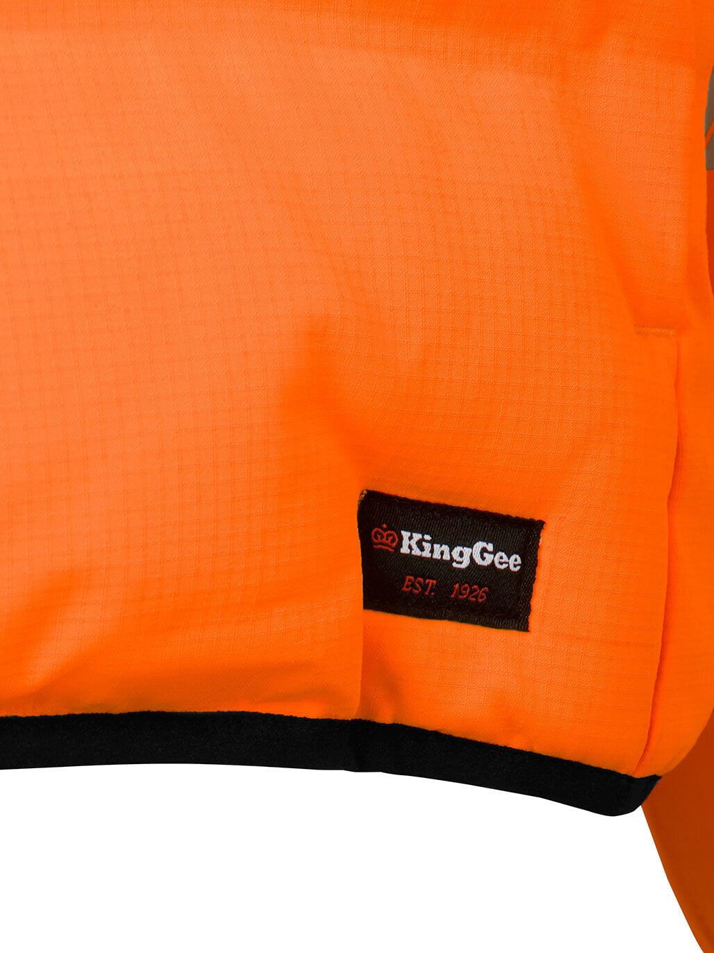 KingGee Hi Vis Biomotion Water Repellent Puffer K55011