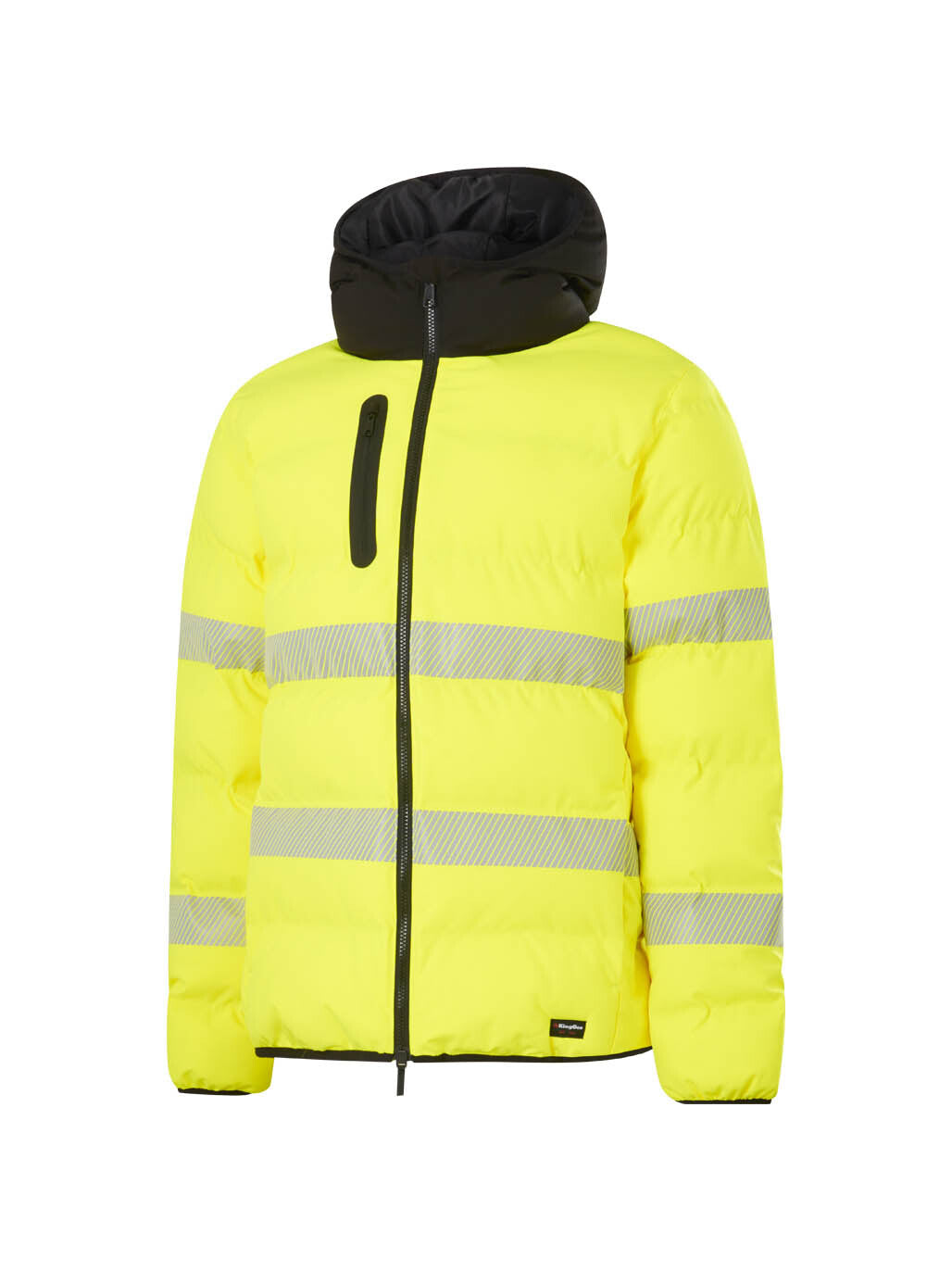 KingGee Hi Vis Biomotion Water Repellent Puffer K55011