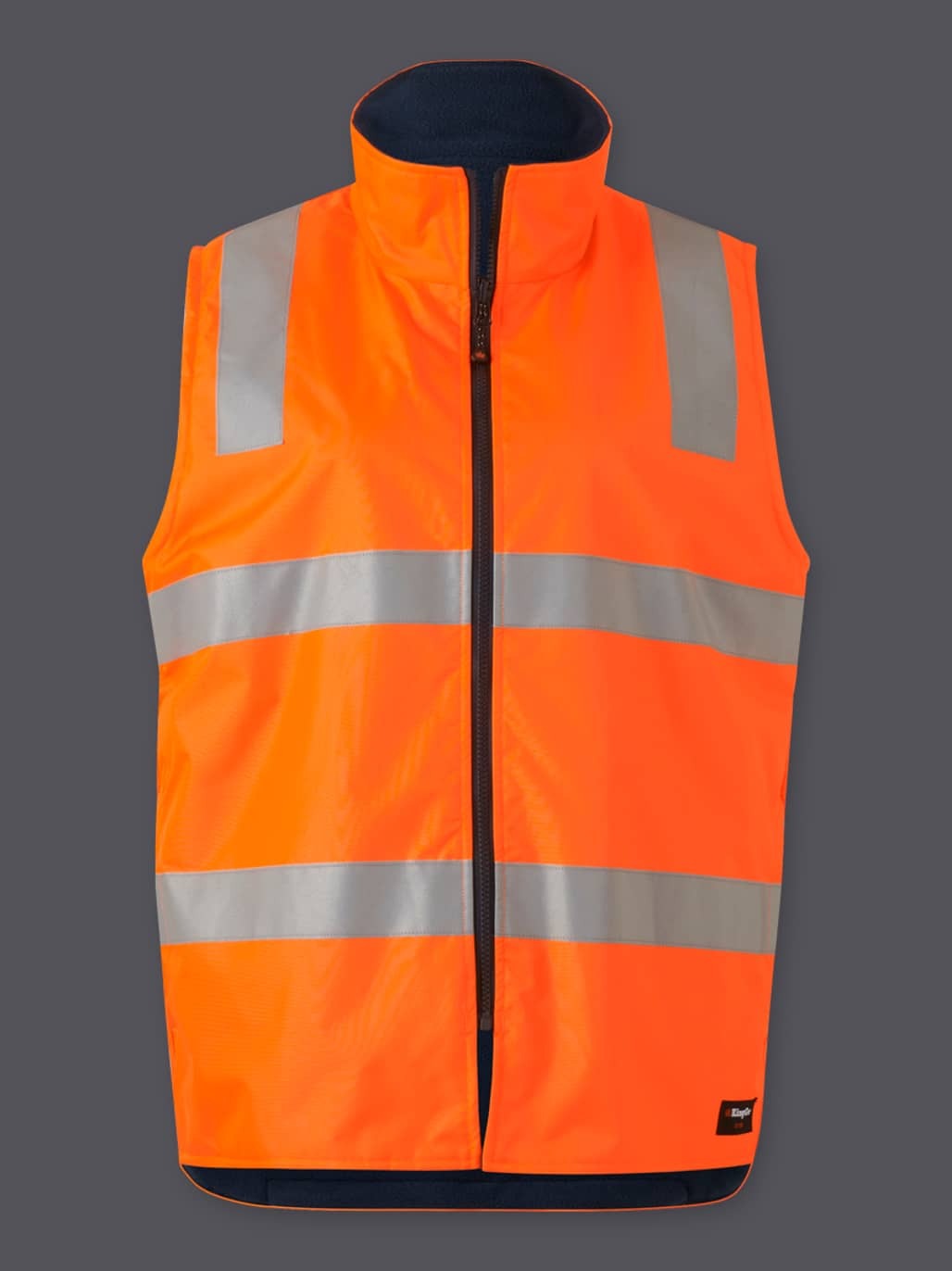 KingGee Reflective Spliced Insulated Vest K55031