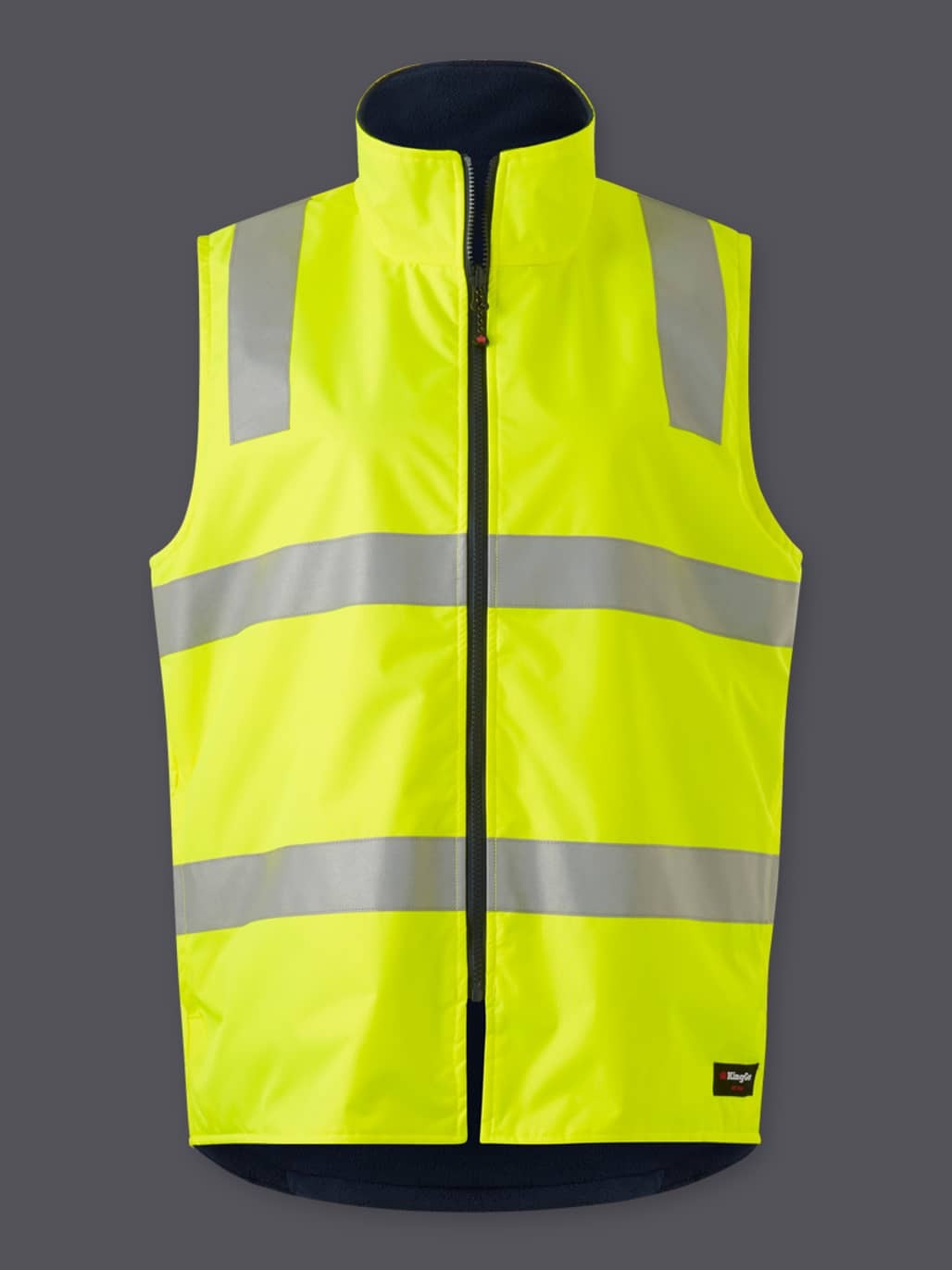 KingGee Reflective Spliced Insulated Vest K55031