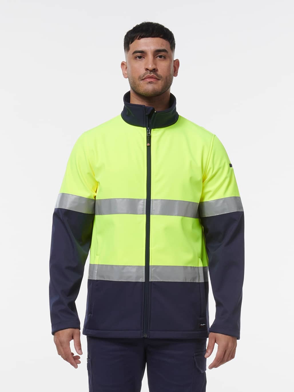 KingGee Reflective Spliced Softshell Jacket K55034