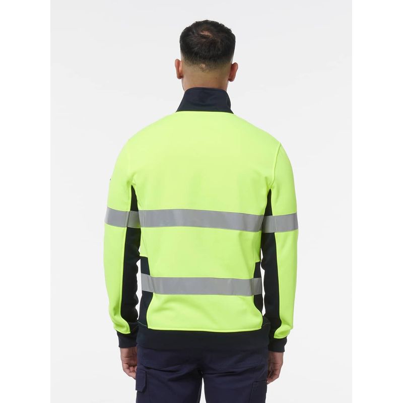 KingGee Reflective Spliced 1/4 Zip Fleece K55040