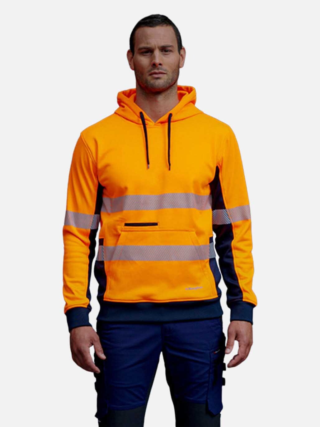 KingGee Hi-Vis Reflective Pullover Hoodie K55054