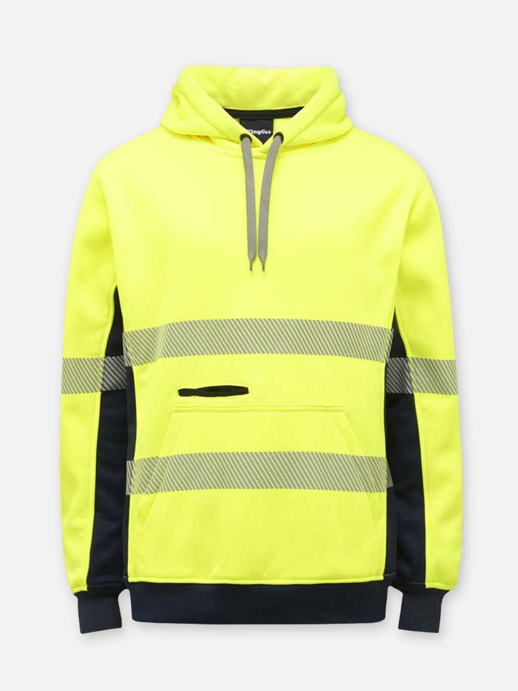 KingGee Hi-Vis Reflective Pullover Hoodie K55054