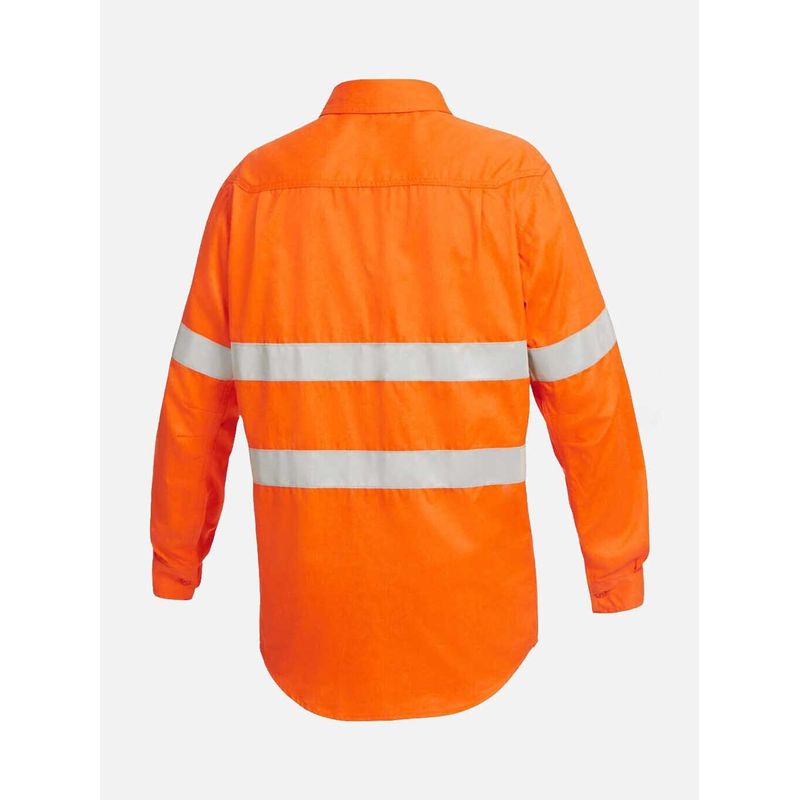 KingGee Shieldtec Lenzing Flame Resitant Hi-Vis Spliced Shirt PPE K84001