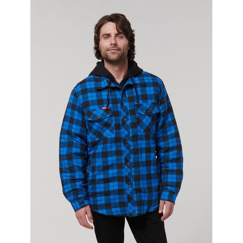 hard-yakka-quilted-flannel-hooded-shacket-y06690