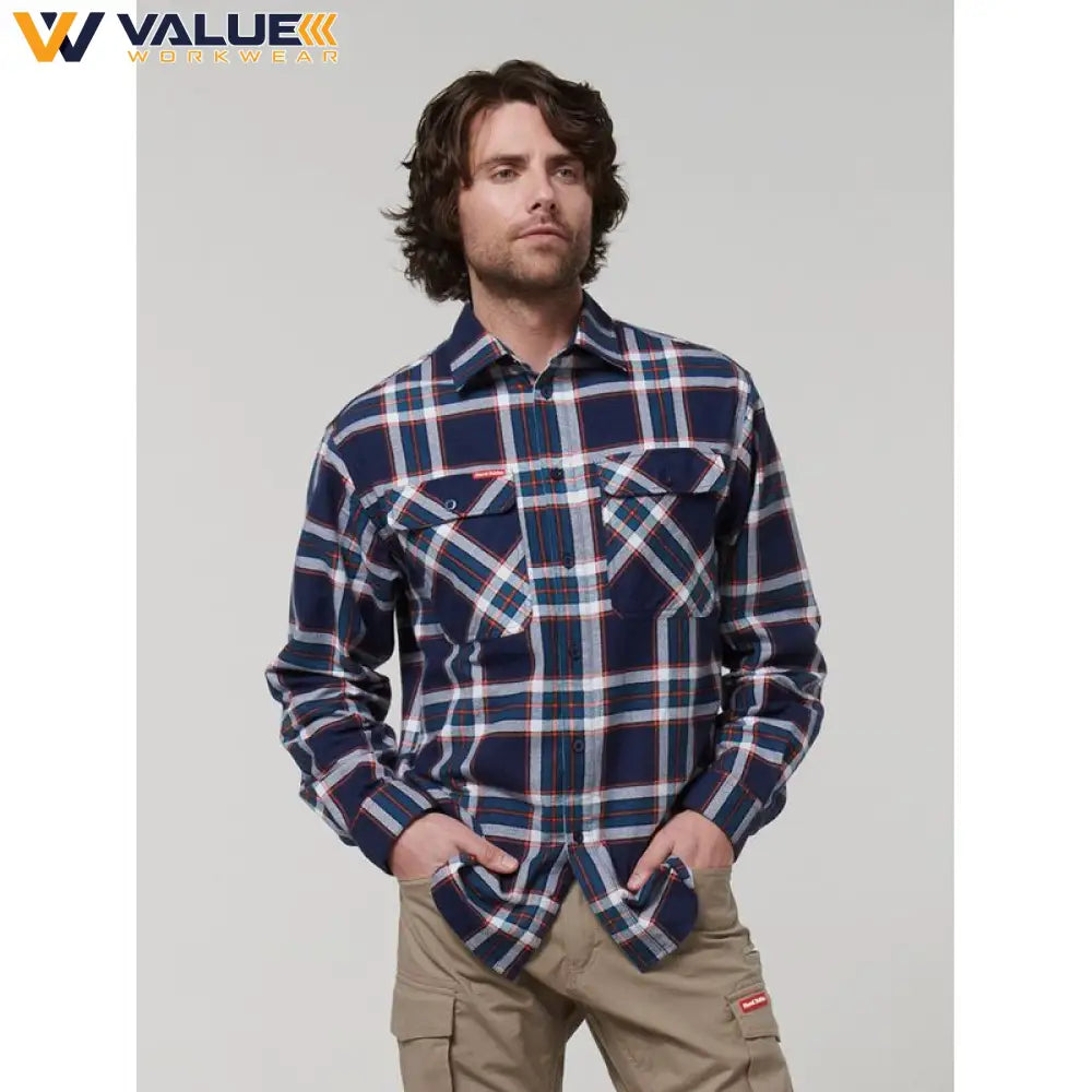 hard-yakka-long-sleeve-check-flannel-y07752