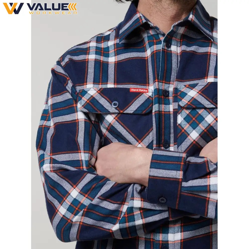 hard-yakka-long-sleeve-check-flannel-y07752