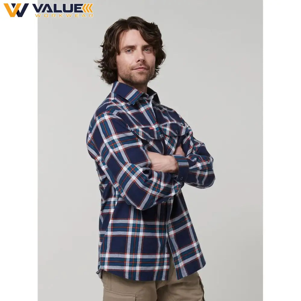 hard-yakka-long-sleeve-check-flannel-y07752