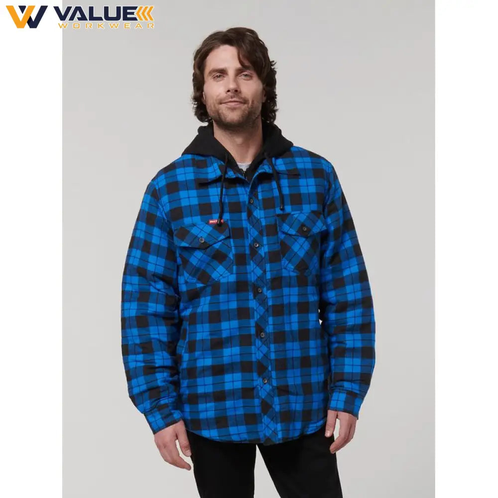 hard-yakka-quilted-flannel-hooded-shacket-y06690