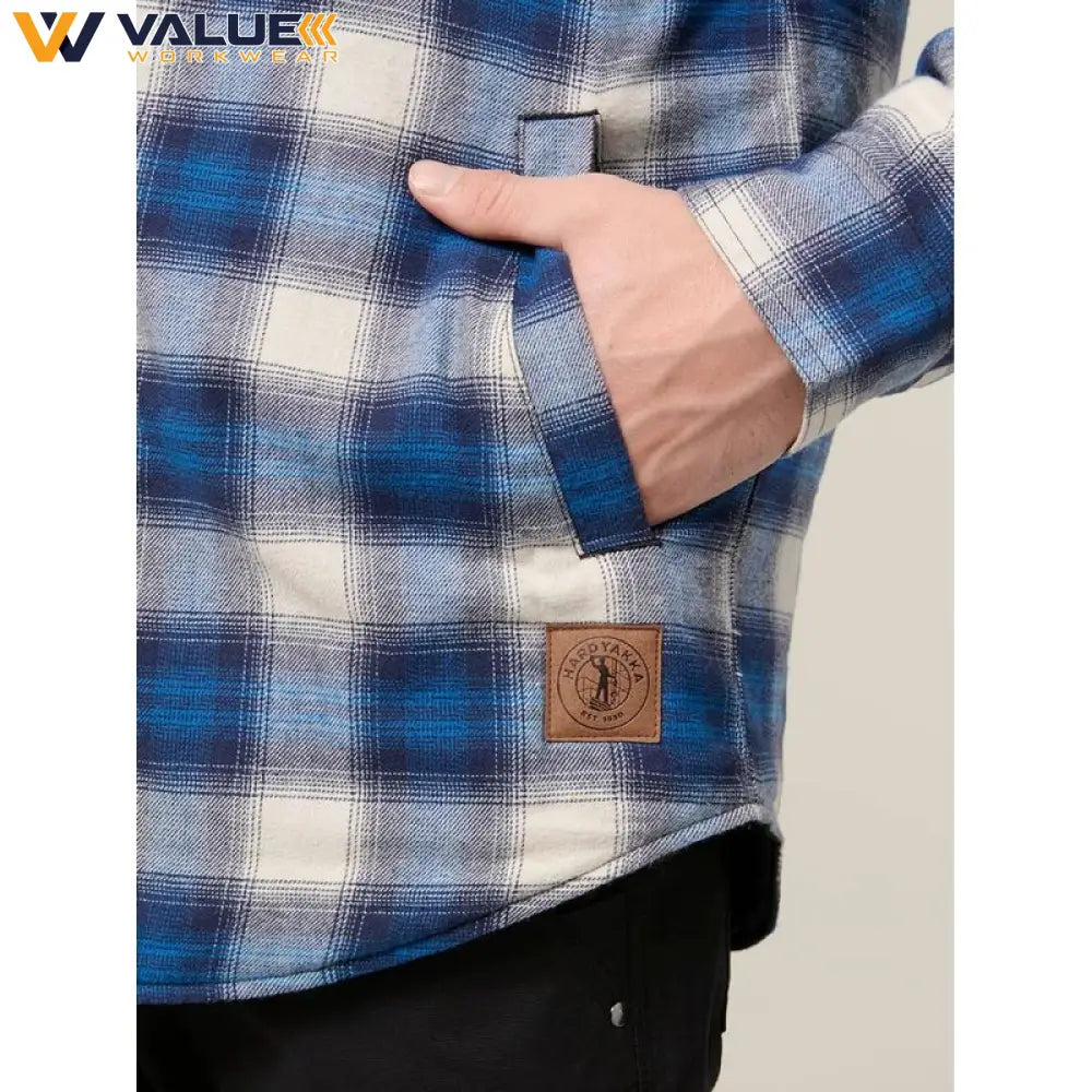 hard-yakka-quilted-flannel-hooded-shacket-y06690