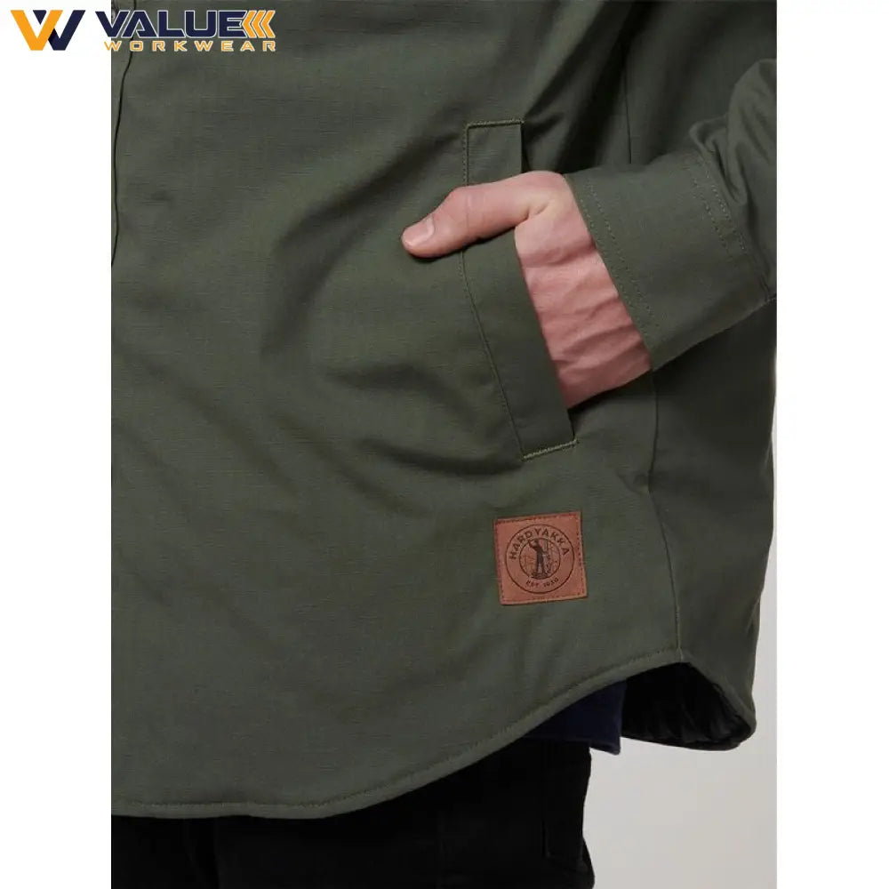 hard-yakka-quilted-solid-shacket-y06691