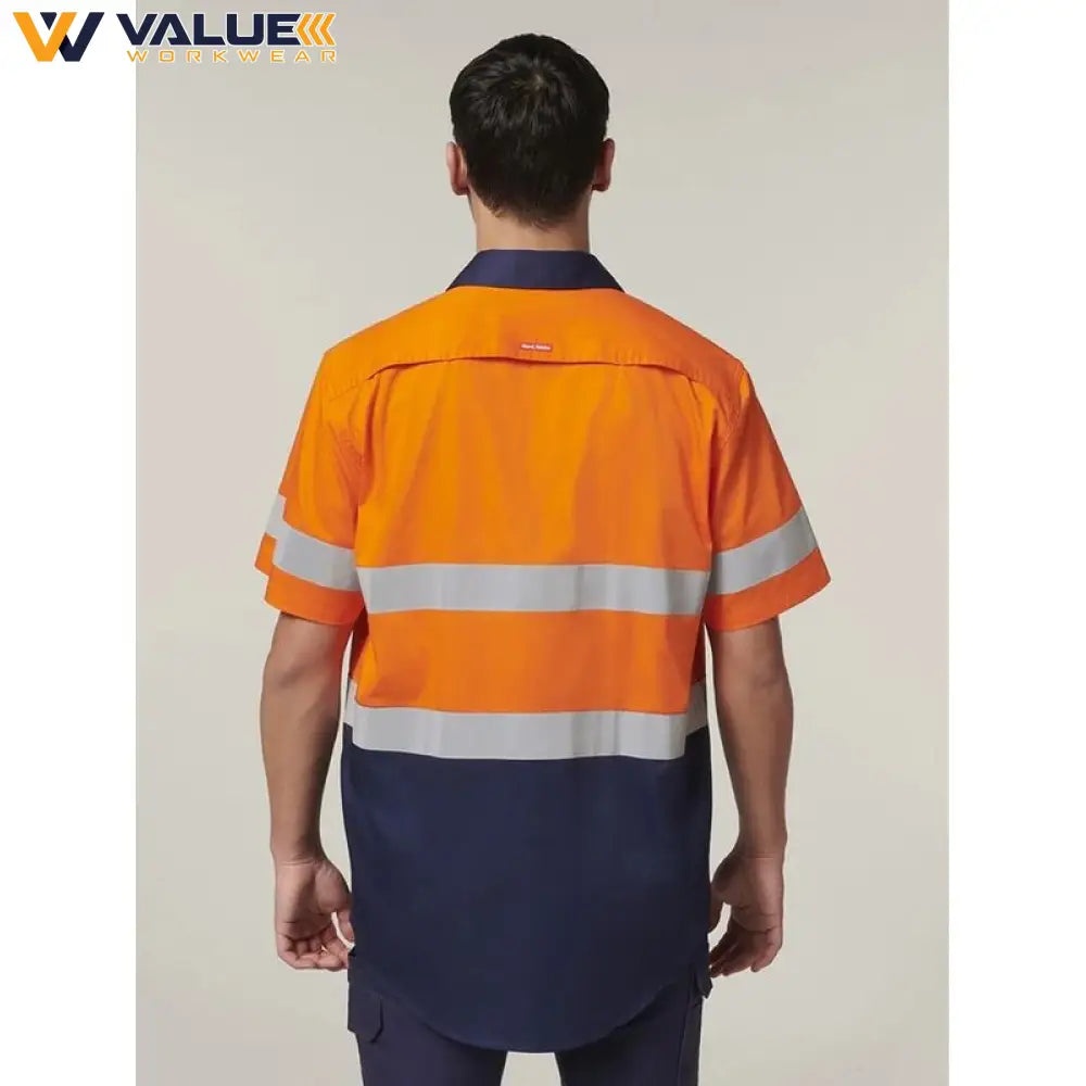 hard-yakka-short-sleeve-hi-vis-2-tone-taped-vented-shirt-y07754