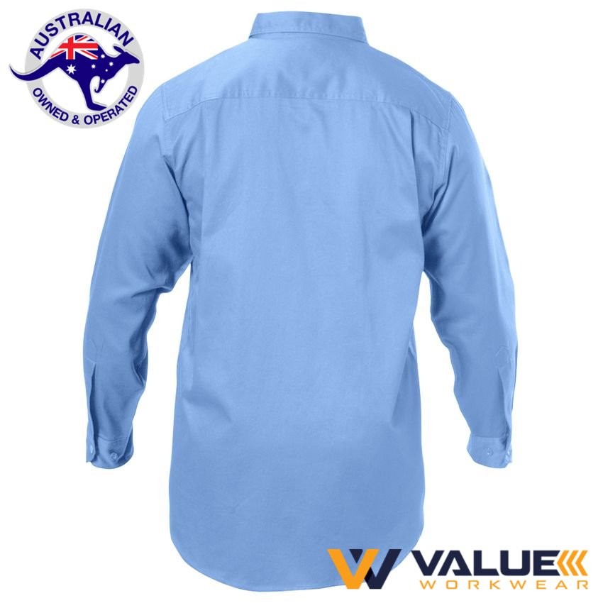 Hard Yakka Foundations Cotton Drill Shirt Long Sleeve Y07500