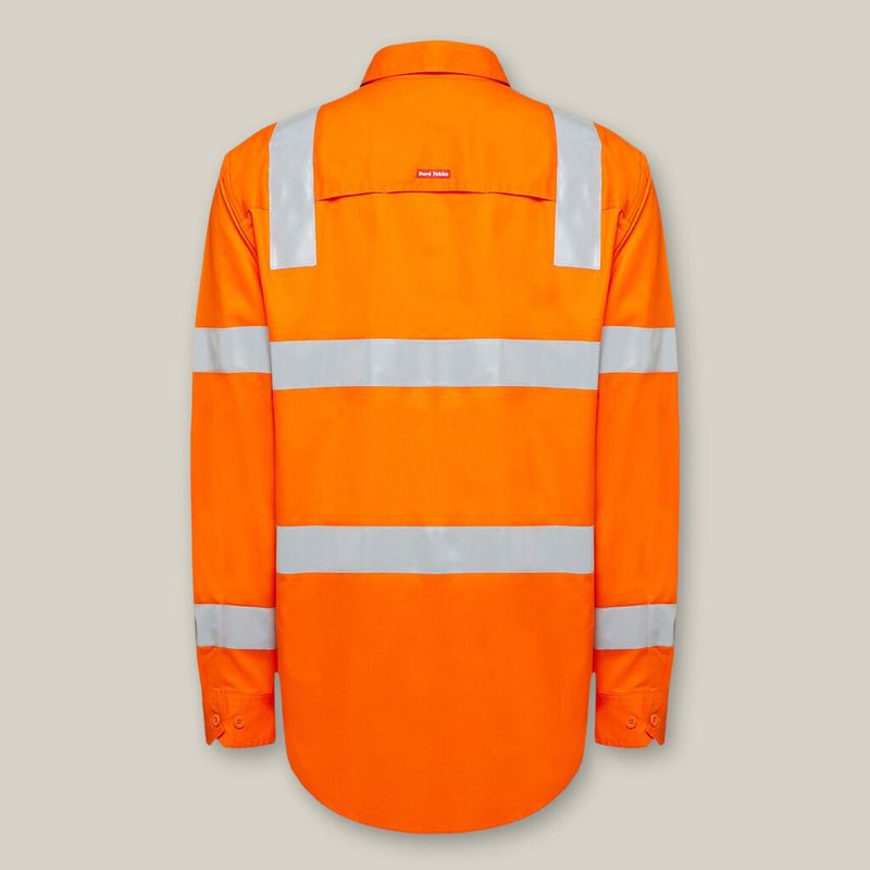 Hard Yakka Foundations Biomotion Hi-Visibility Shirt With H Back Tape Y04265
