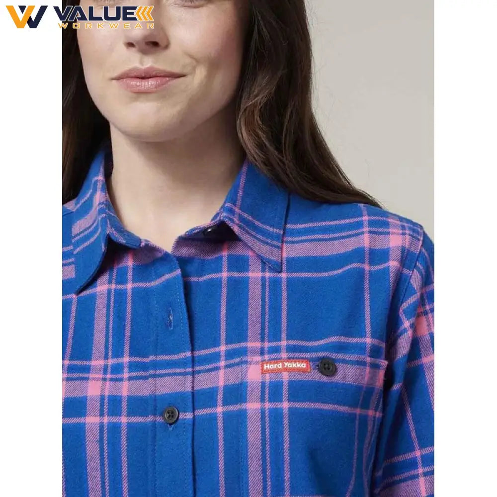 hard-yakka-womens-check-flannie-y08744