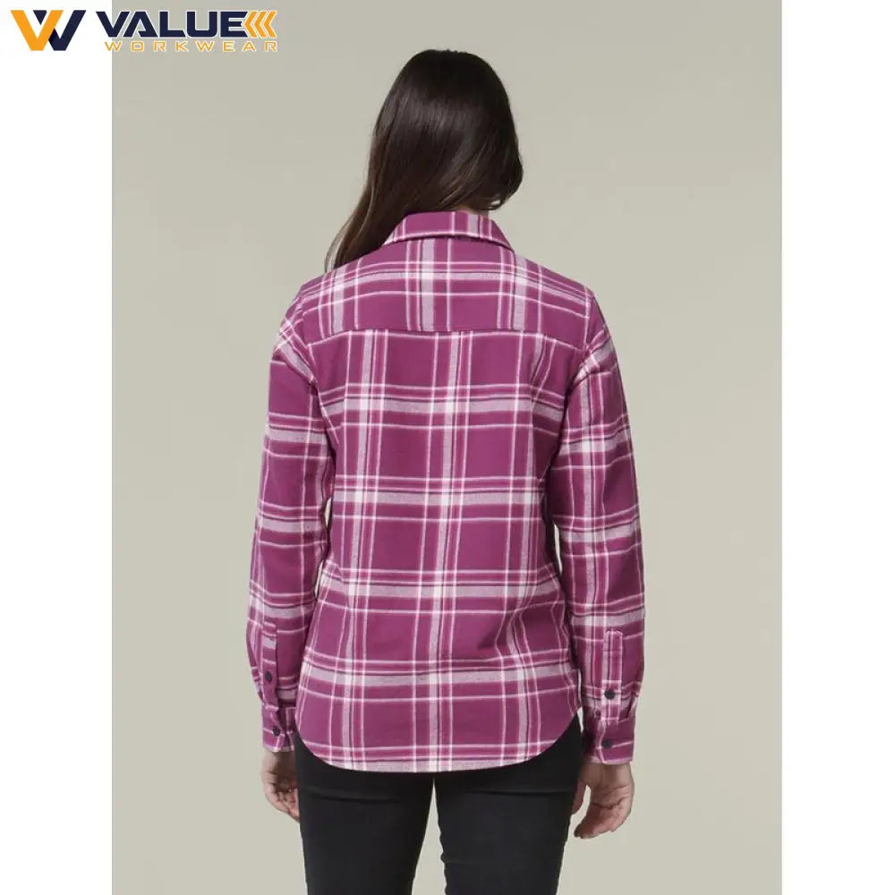 hard-yakka-womens-check-flannie-y08744