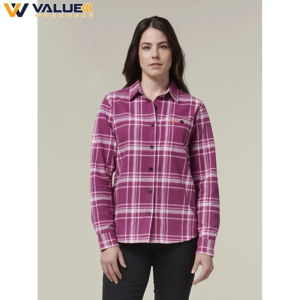 hard-yakka-womens-check-flannie-y08744