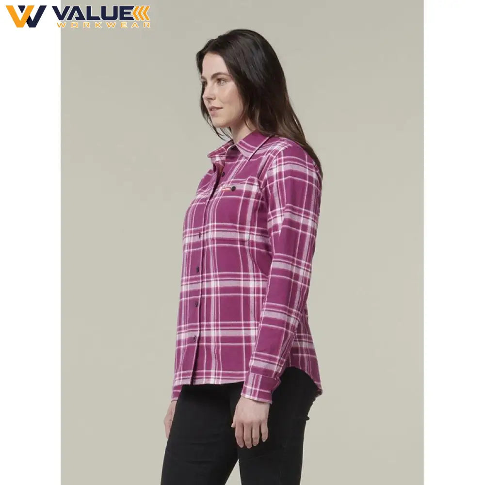 hard-yakka-womens-check-flannie-y08744