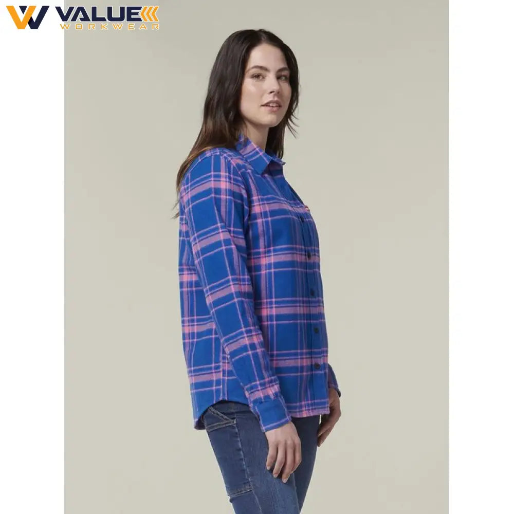 hard-yakka-womens-check-flannie-y08744