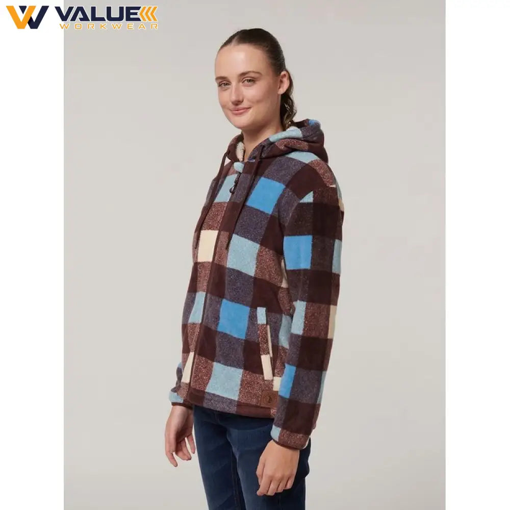 hard-yakka-womens-check-zoodie-y08522