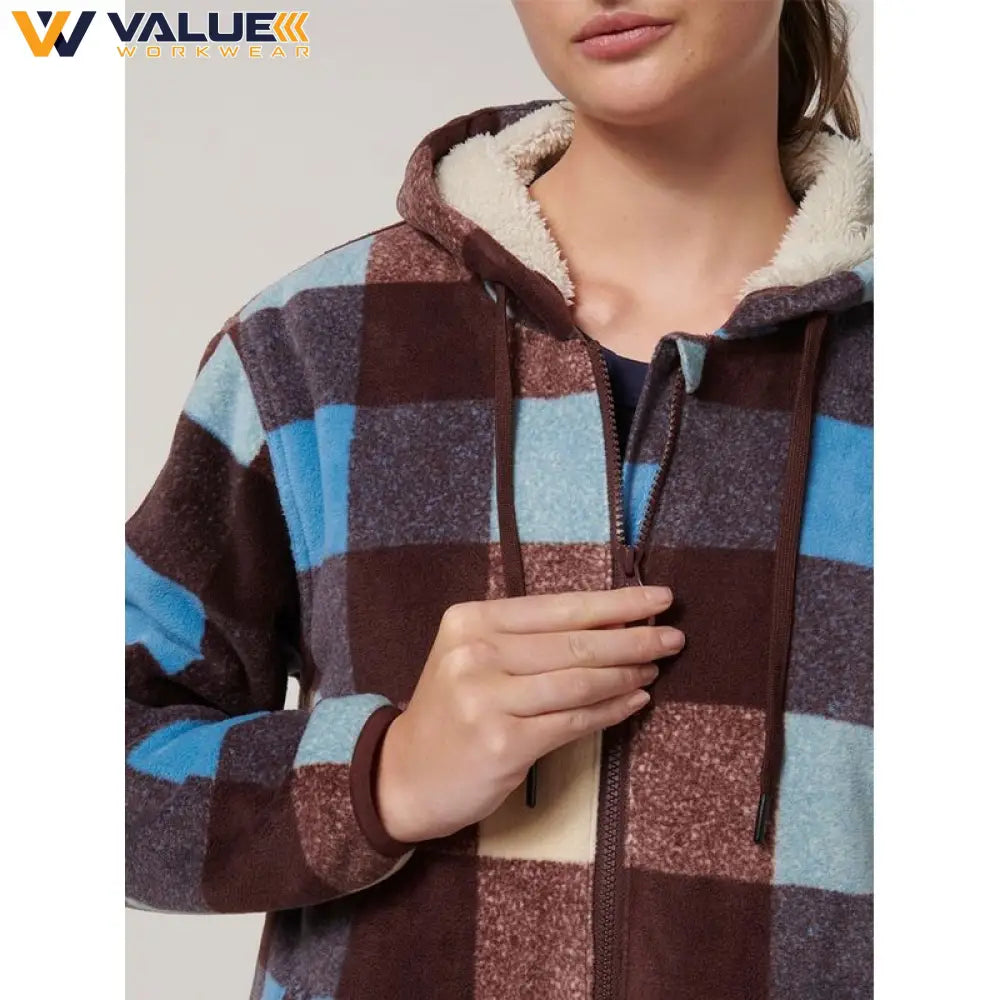 hard-yakka-womens-check-zoodie-y08522