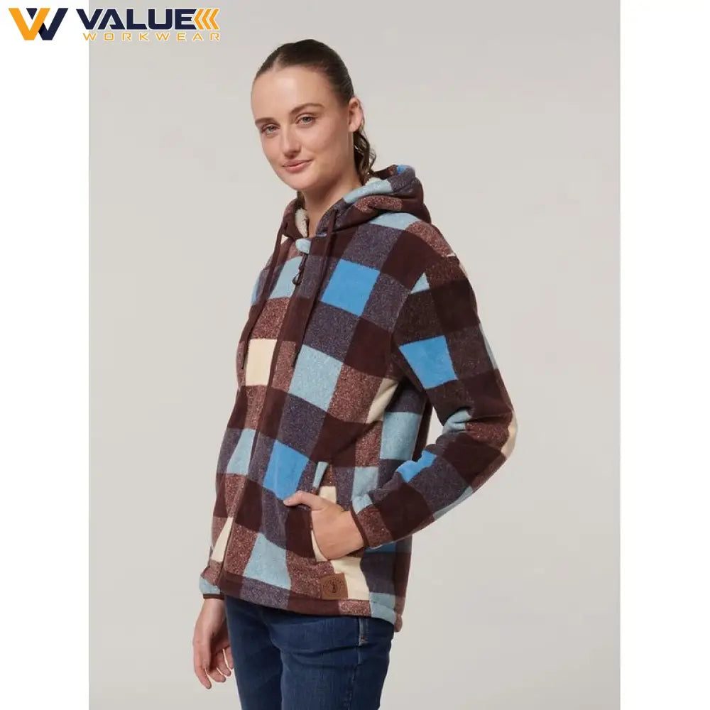 hard-yakka-womens-check-zoodie-y08522