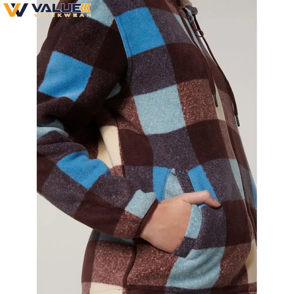 hard-yakka-womens-check-zoodie-y08522