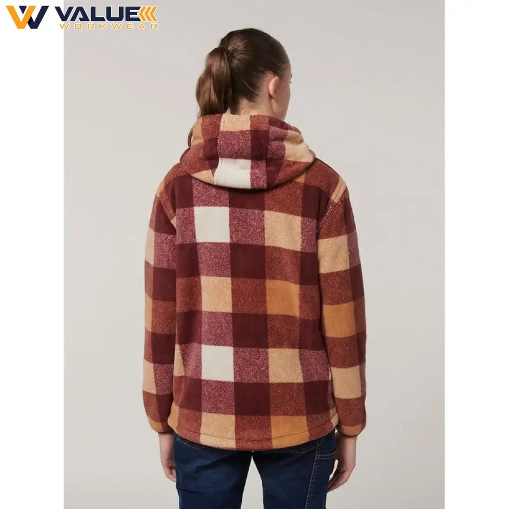 hard-yakka-womens-check-zoodie-y08522