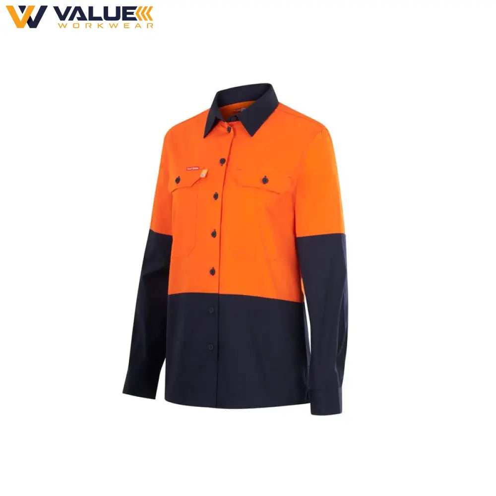 hard-yakka-womens-long-sleeve-hi-vis-2-tone-vented-shirt-y08423