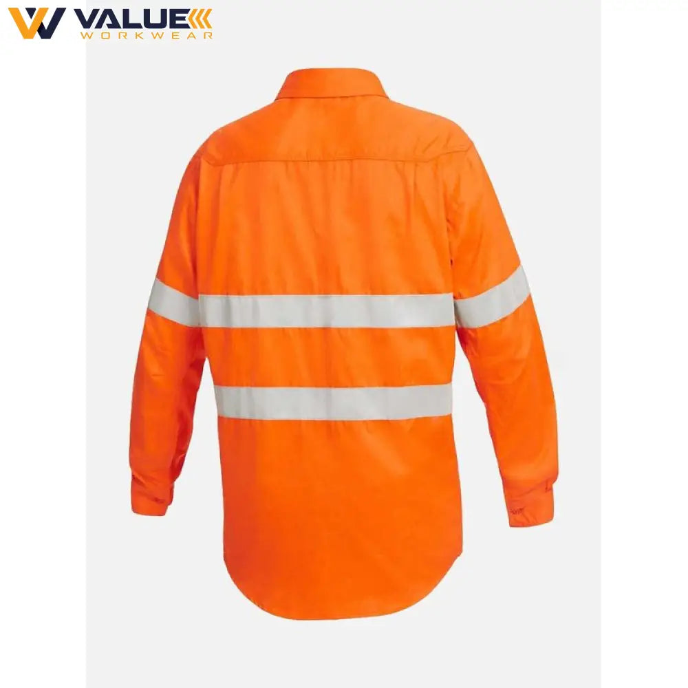 KingGee Shieldtec Lenzing Flame Resitant Hi-Vis Spliced Shirt PPE K84001