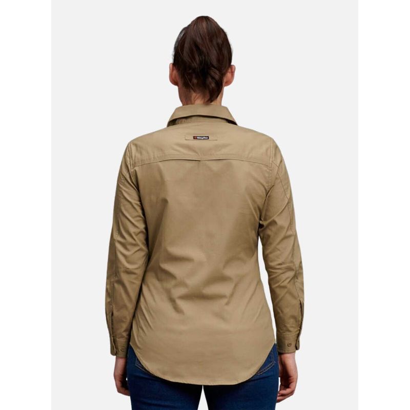 KingGee Womens Workcool 2 Shirt Long Sleeve K69880 - Value Workwear