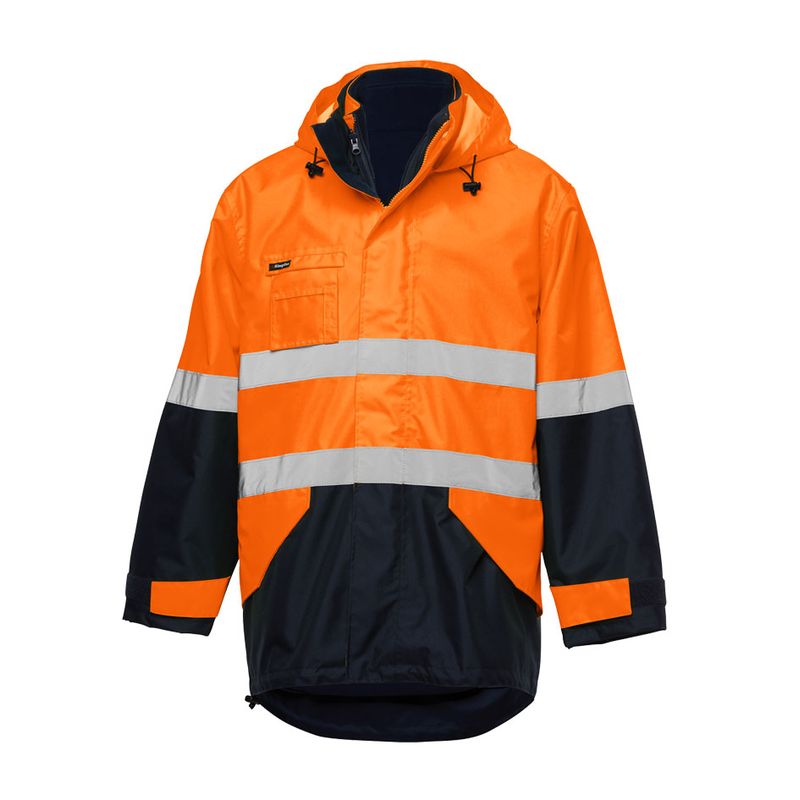 KingGee 4 In 1 Waterproof Wet Weather Jacket K55300