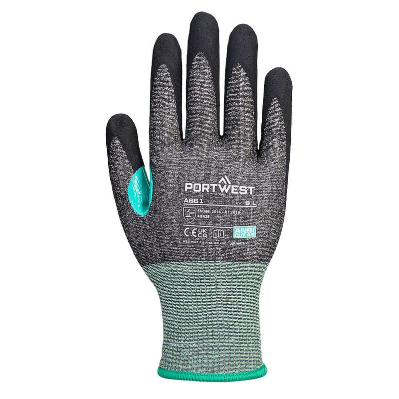 Portwest CS Cut E18 Nitrile Black A661