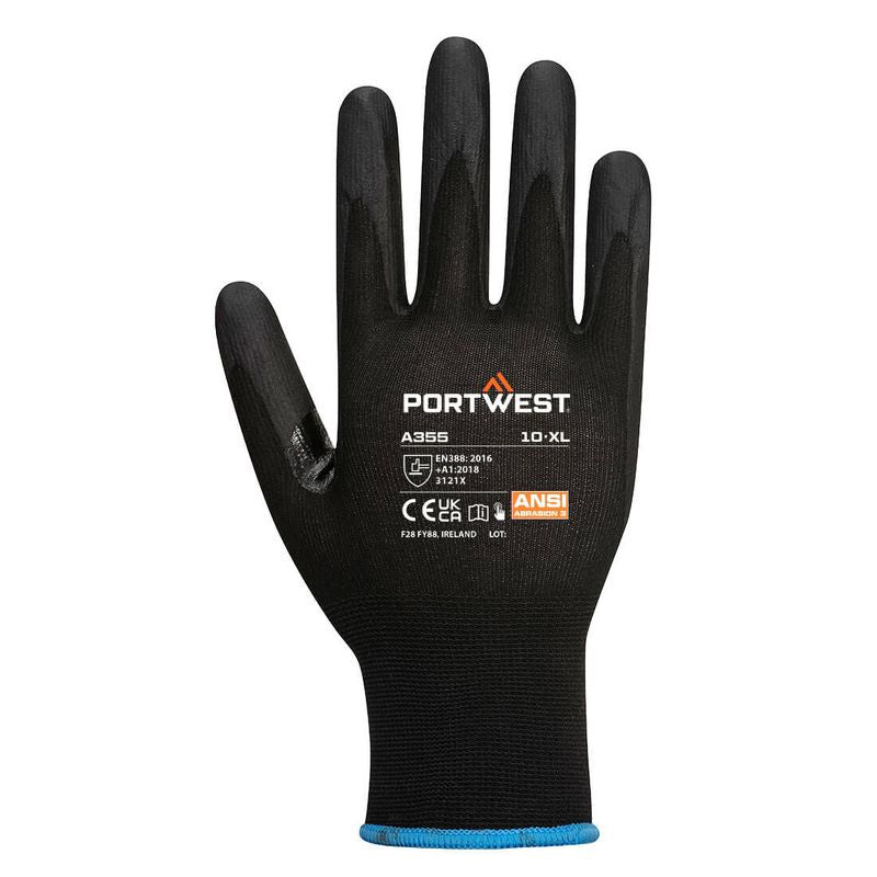 Portwest NPR15 Nitrile Foam Touchscreen Glove PK12 A355
