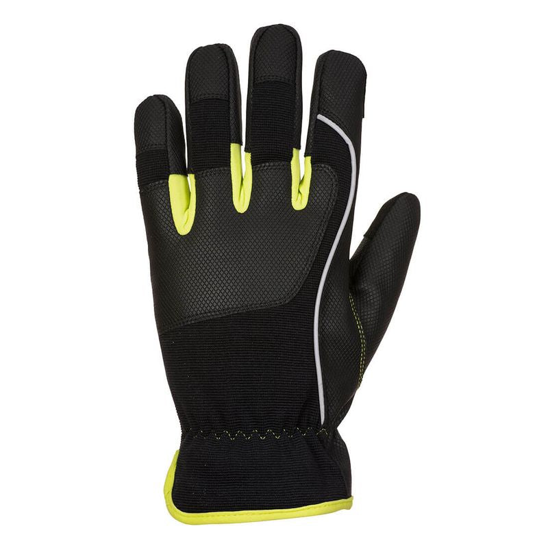 Portwest PW3 Tradesman Glove Black-Yellow A771