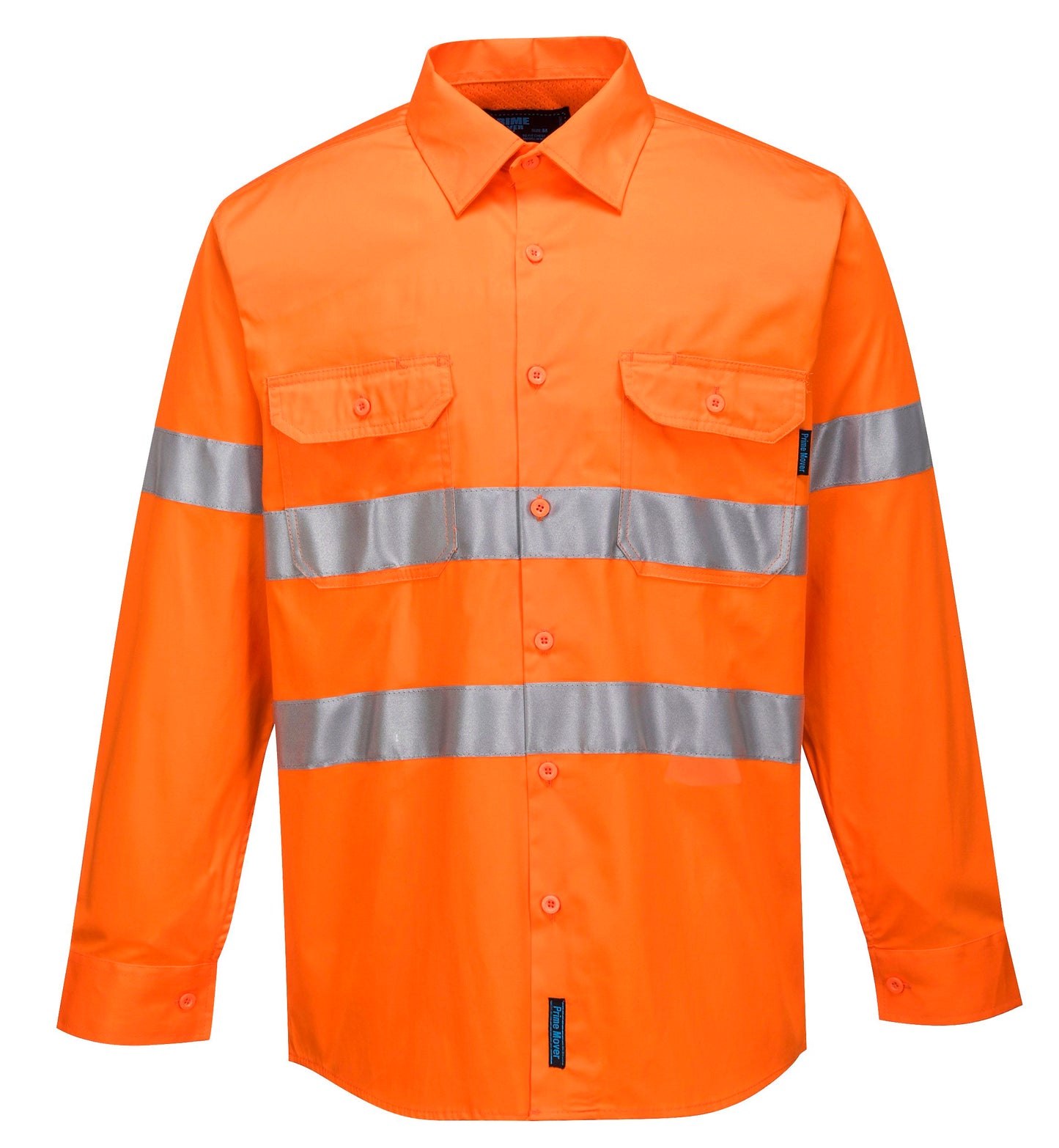 Portwest Hi-Vis Lightweight Long Sleeve Shirt with Tape MA301