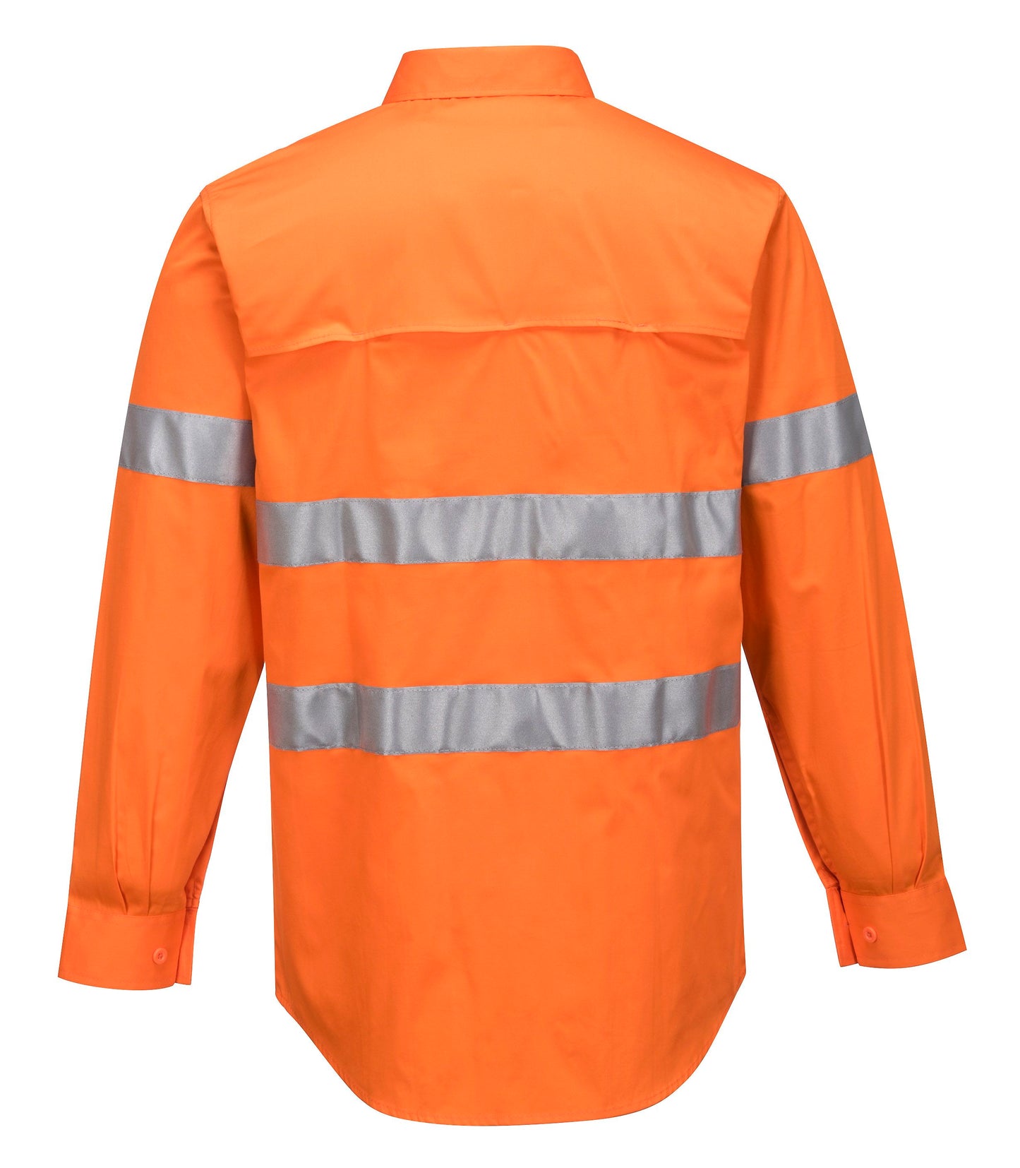 Portwest Hi-Vis Lightweight Long Sleeve Shirt with Tape MA301 - Value Workwear
