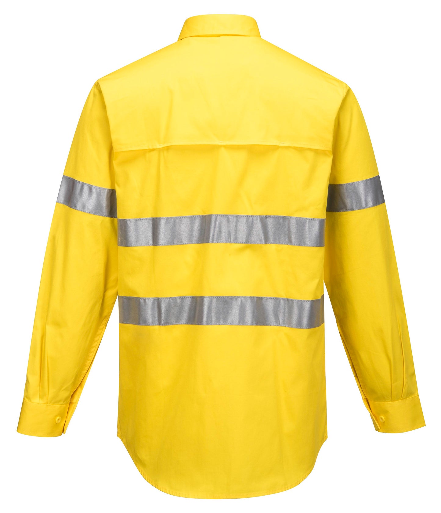 Portwest Hi-Vis Lightweight Long Sleeve Shirt with Tape MA301 - Value Workwear