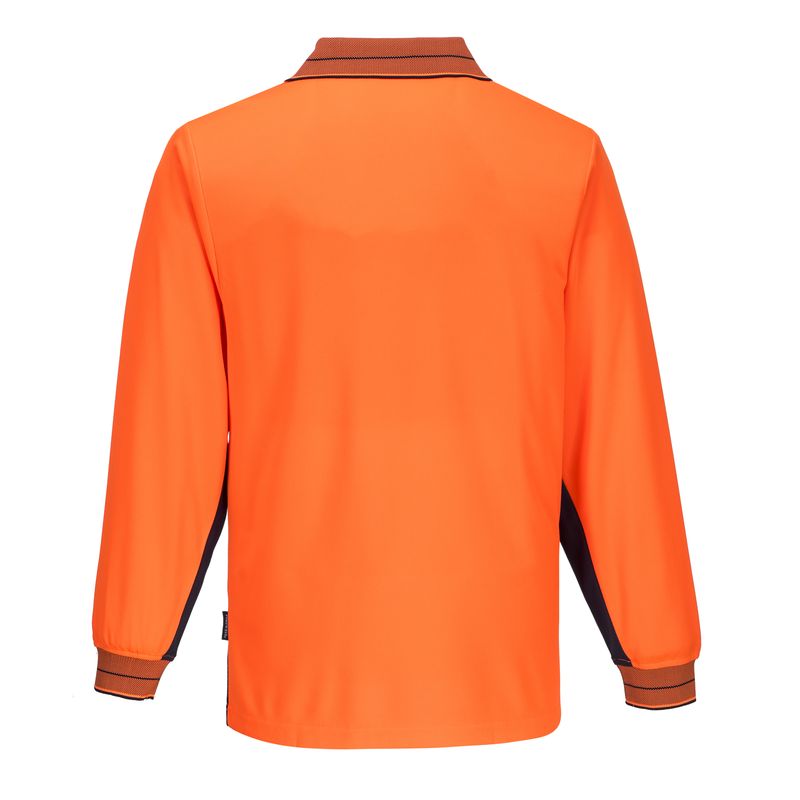Portwest Long Sleeve Micro Mesh Polo MP113 - Value Workwear