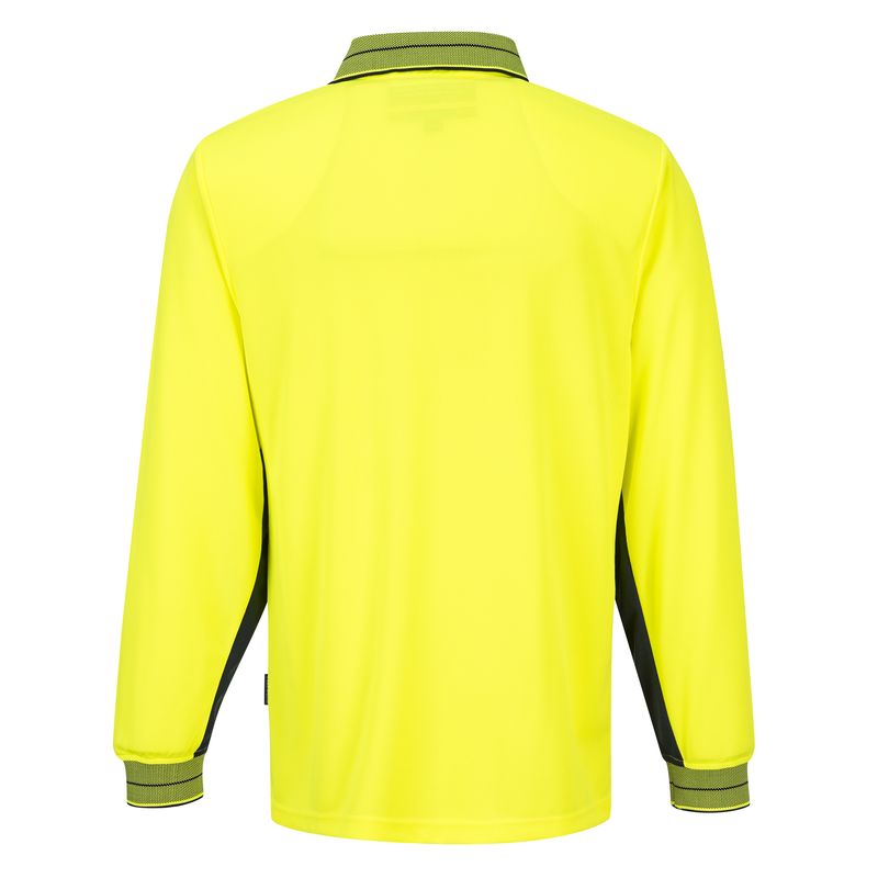 Portwest Long Sleeve Micro Mesh Polo MP113 - Value Workwear