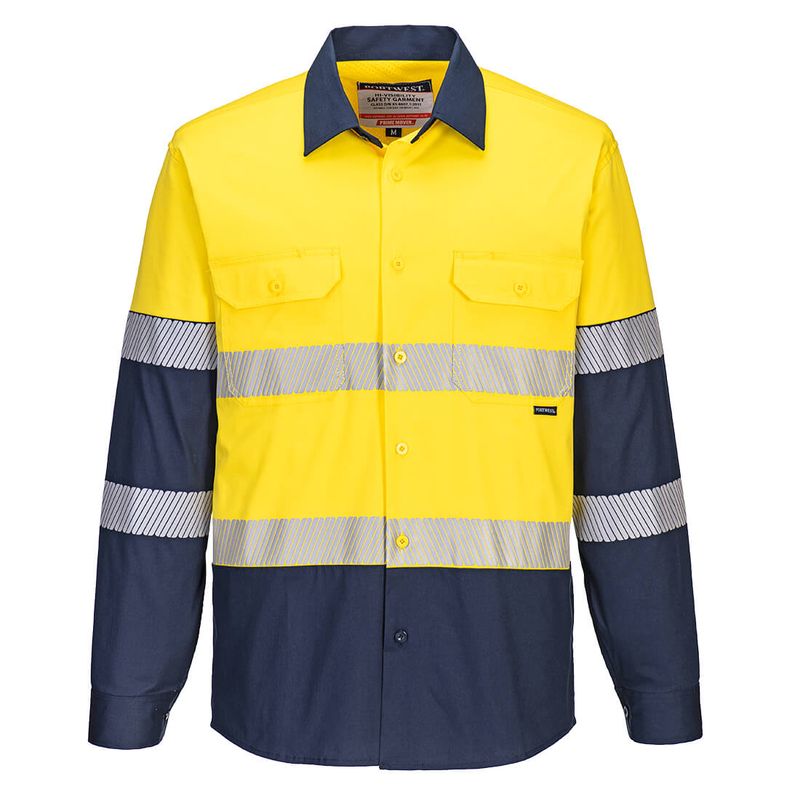 Portwest Hi-Vis Day Night Stretch Shirt MS105