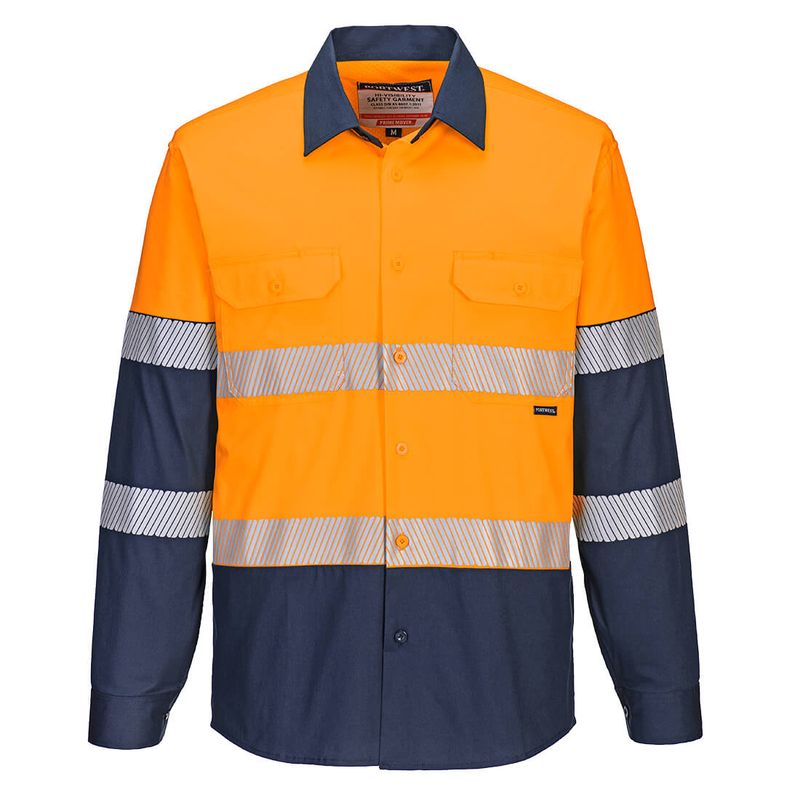 Portwest Hi-Vis Day Night Stretch Shirt MS105