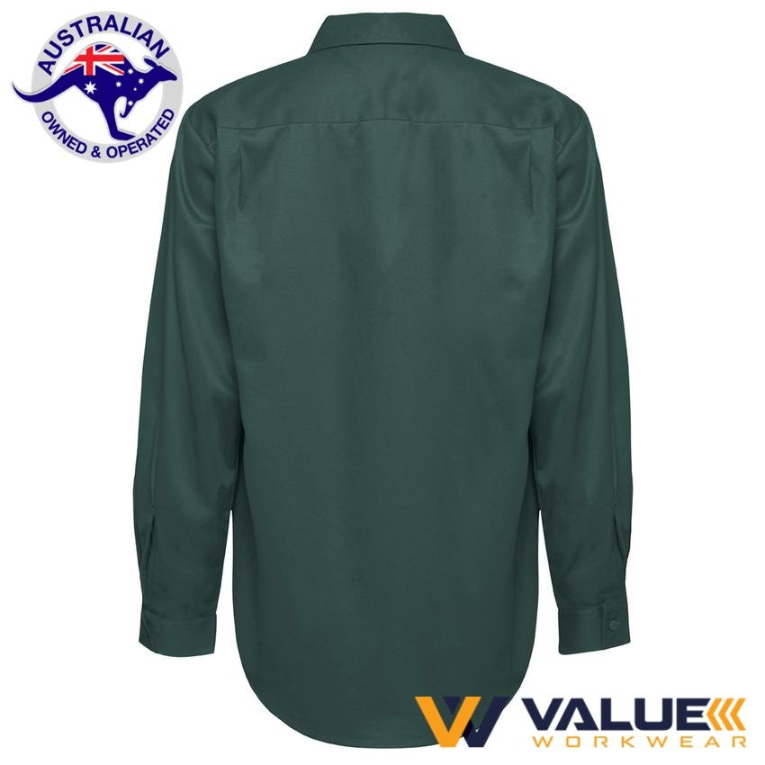 Hard Yakka Foundations Cotton Drill Shirt Long Sleeve Y07500
