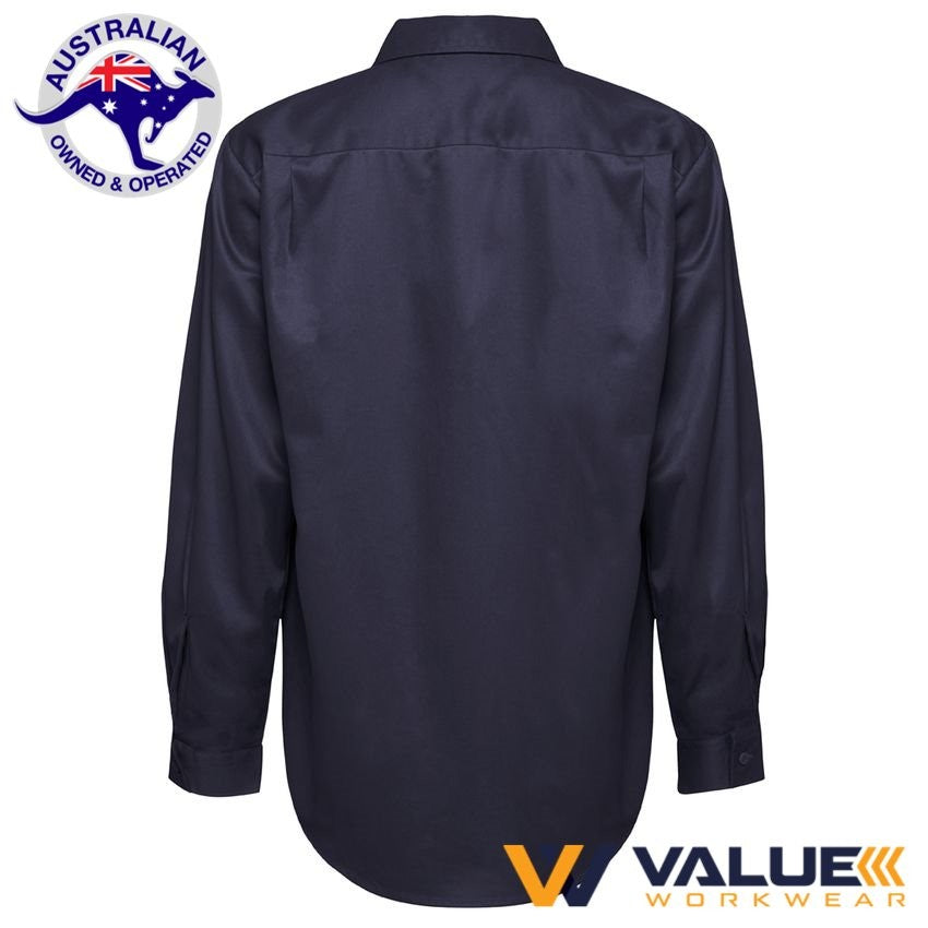 Hard Yakka Foundations Cotton Drill Shirt Long Sleeve Y07500