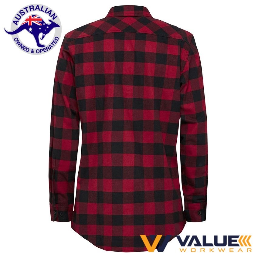Hard Yakka Foundations Check Flannel Shirt Long Sleeve Y07295