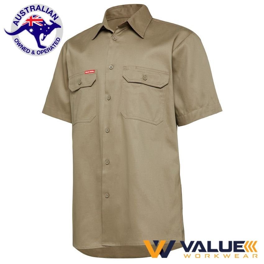Hard Yakka Foundations Cotton Drill Shirt Short Sleeve Y07510